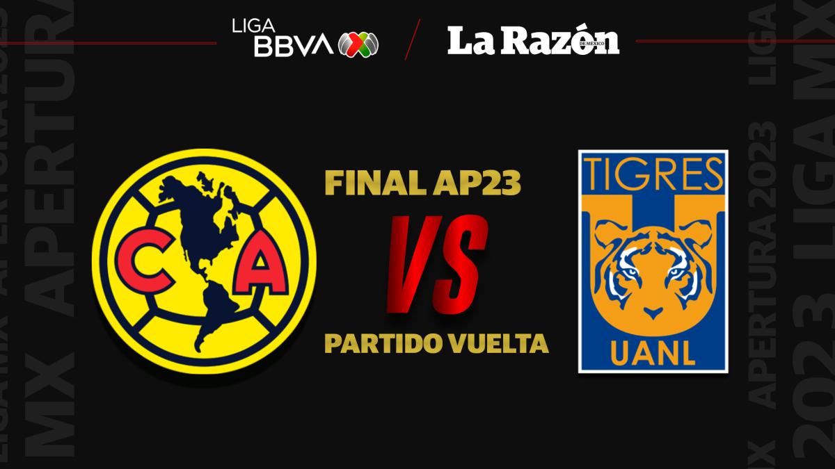 América vs Tigres: ¿Dónde ver GRATIS el partido de la Final de Vuelta del Apertura 2023?