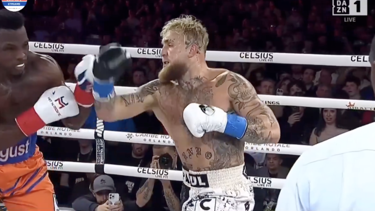 VIDEO: Jake Paul vence a Andre August con un fulminante nocaut en el primer round