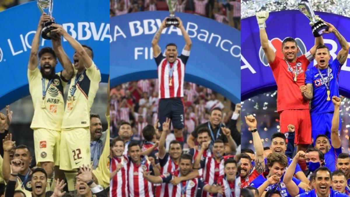 Liga MX: ¿Cuáles son los máximos campeones del futbol mexicano?