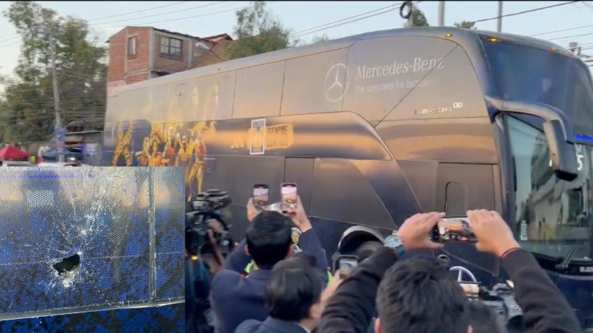 Final Liga MX: Autobús de Tigres es destrozado por pedrada de fans del América