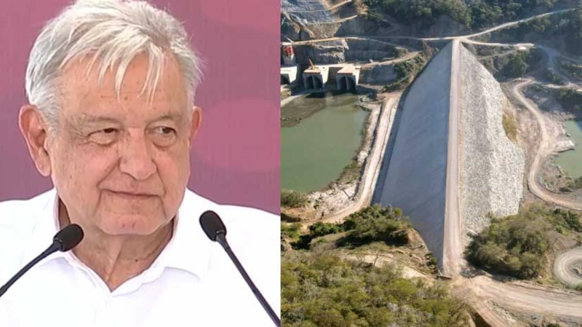 Inaugura AMLO presa Santa María en Sinaloa, tras abandono de ocho años