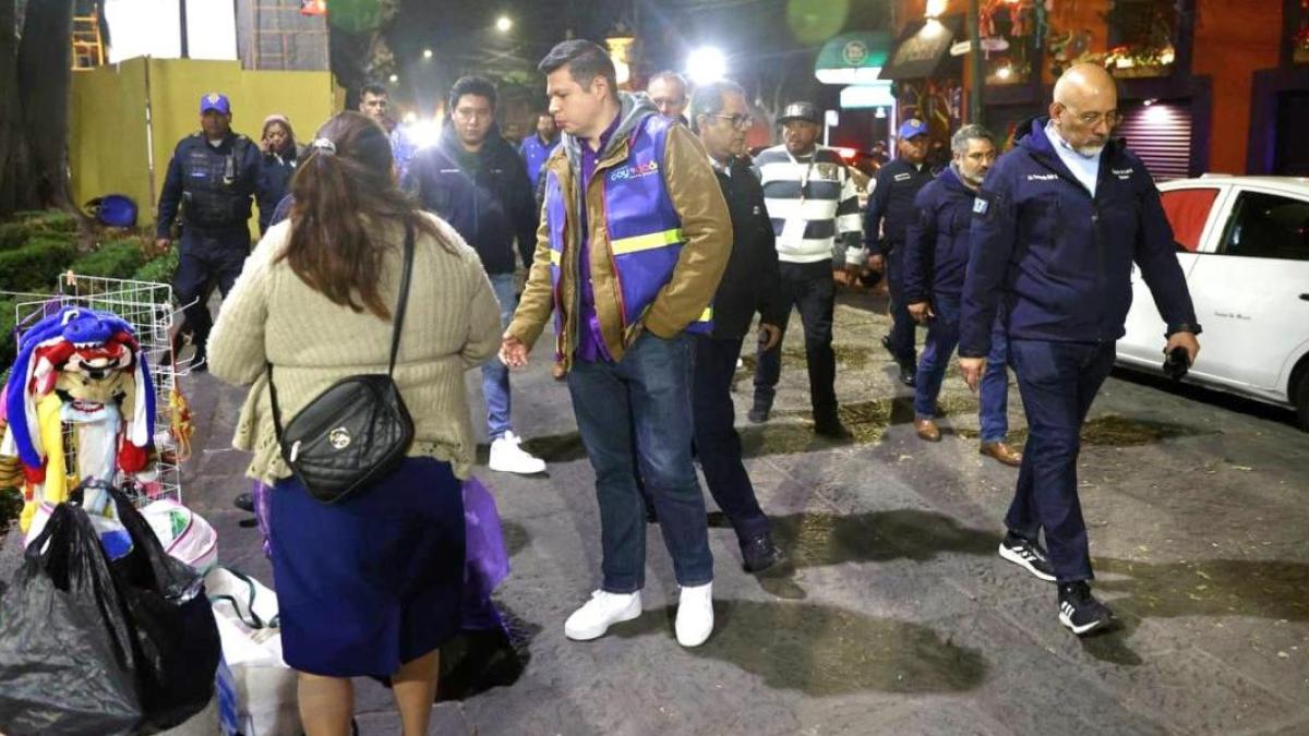 Coyoacán ofrece seguridad a visitantes durante fiestas decembrina