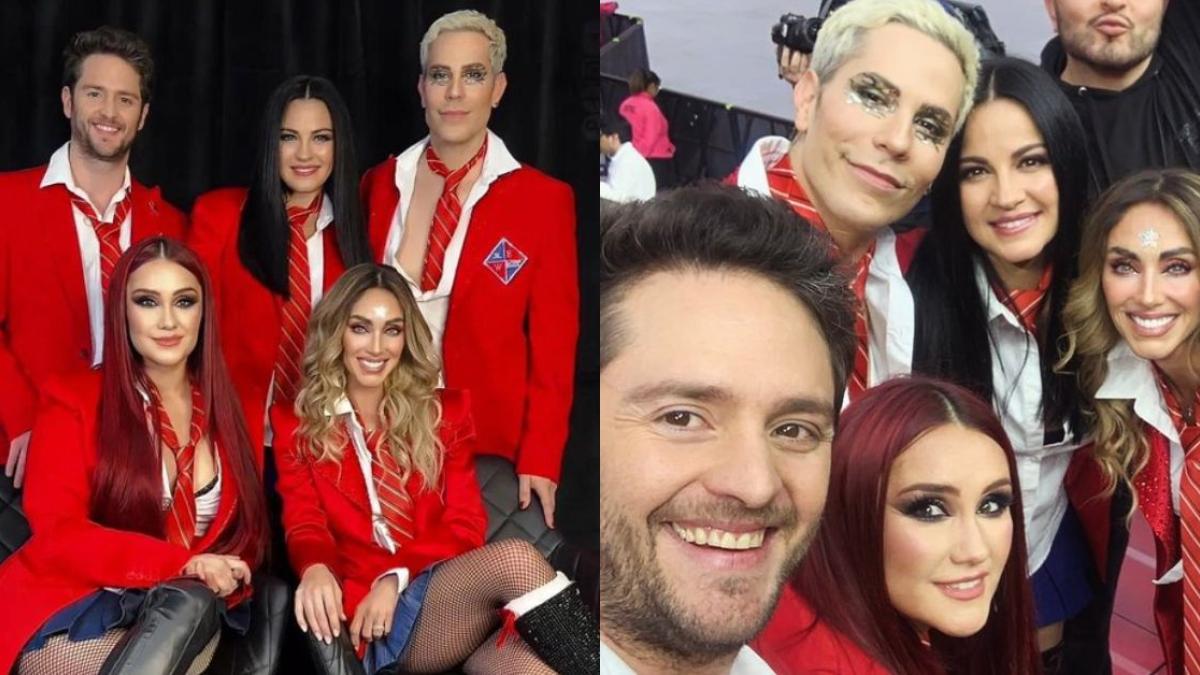 Foto de despedida de RBD recibe críticas por exceso de photoshop: "Qué miedo"