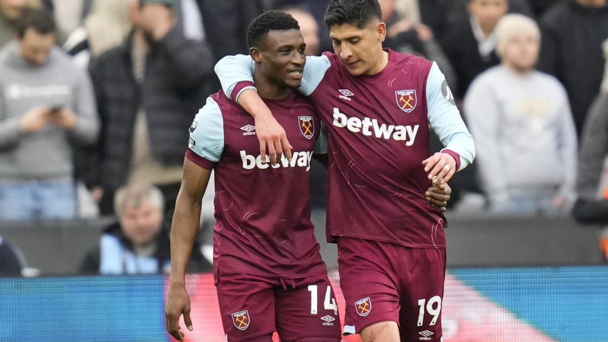 Premier League: Edson Álvarez tiene un partidazo en la victoria del West Ham ante el Manchester United