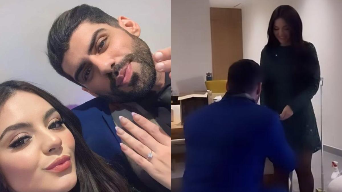 VIDEO | Melissa Navarro y Massad se comprometen durante cena de Nochebuena