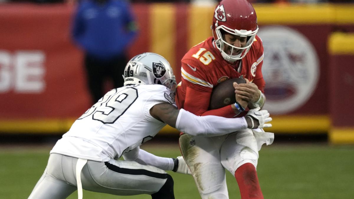 NFL: Patrick Mahomes y los Chiefs pierden sorpresivamente ante los Raiders