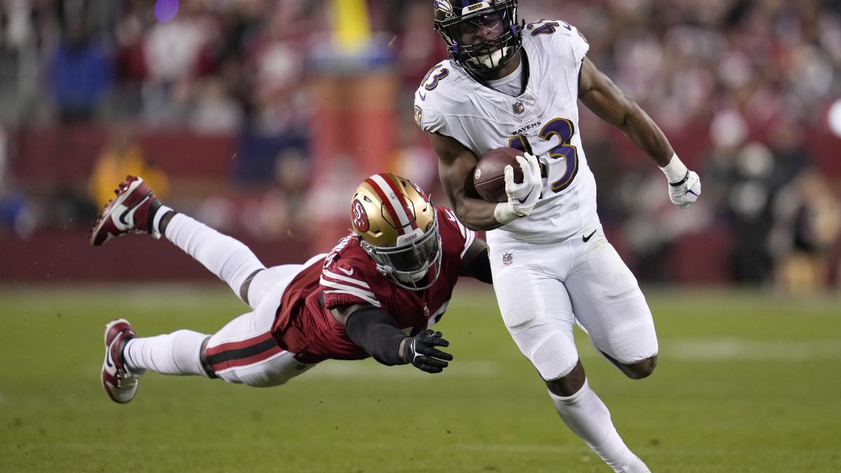 NFL: Lamar Jackson y Baltimore Ravens vencen a San Francisco 49ers y Brock Purdy