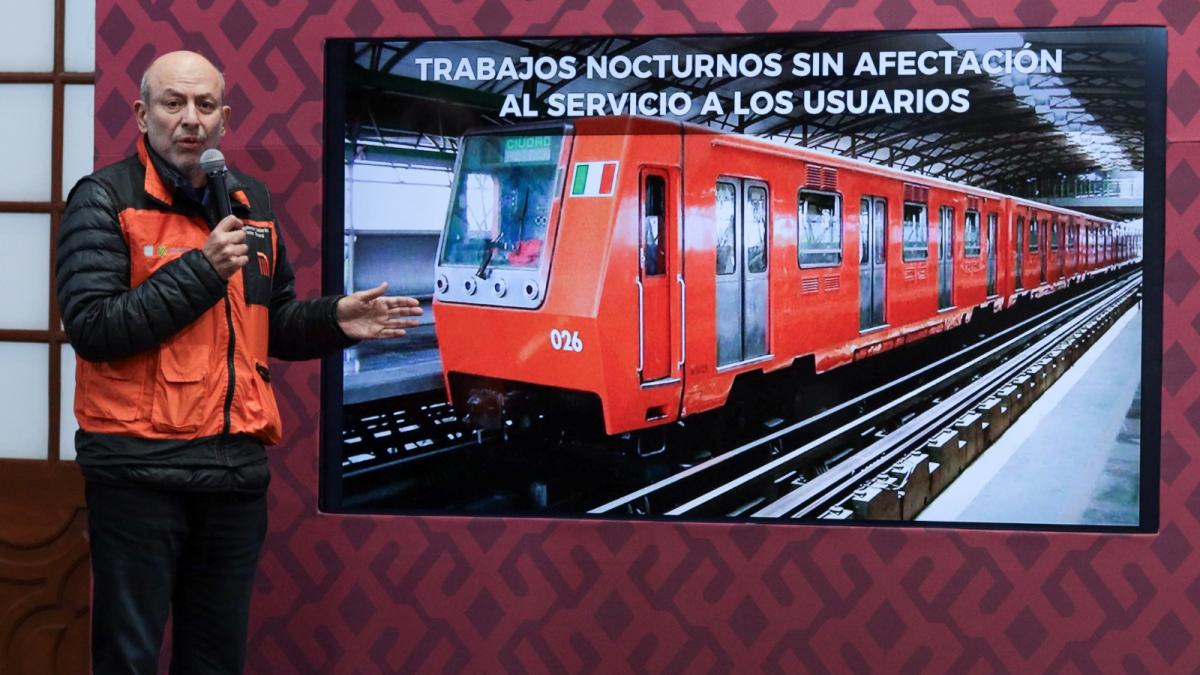 Alistan trabajos para renivelar LB del Metro