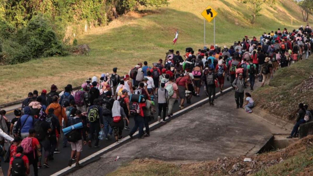 Caravana migrante se desintegra en Chiapas