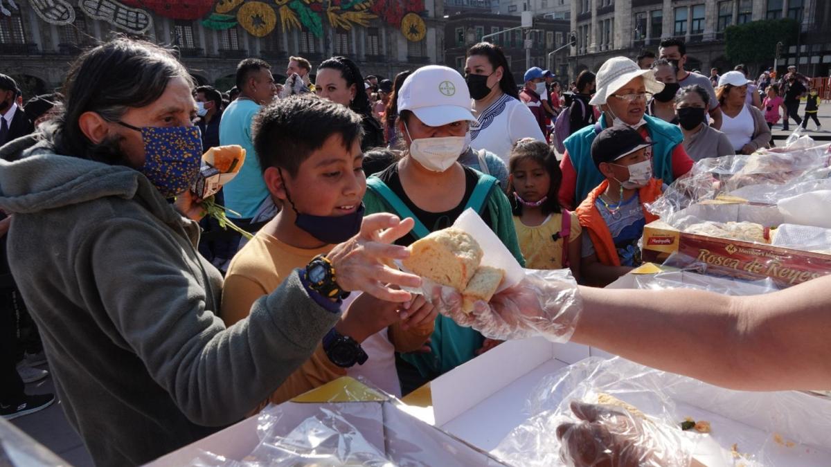 6 de enero: ¿A qué hora regalan la Rosca de Día de Reyes en el Zócalo de CDMX?