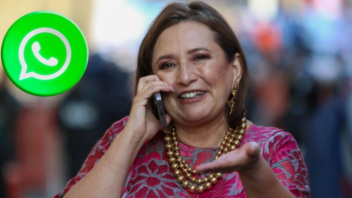 "Quiero estar en contacto contigo": Xóchitl Gálvez comparte su WhatsApp