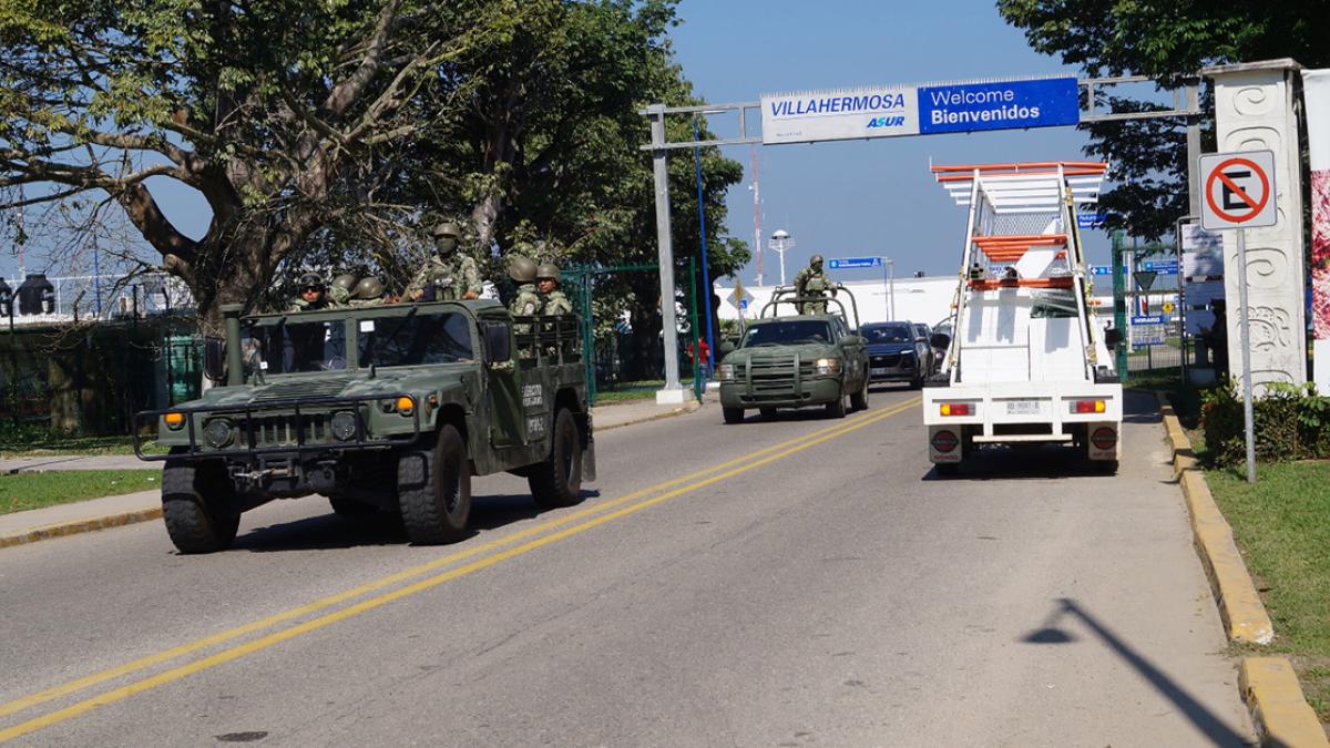 Cae secretario en medio de ola violenta en Tabasco