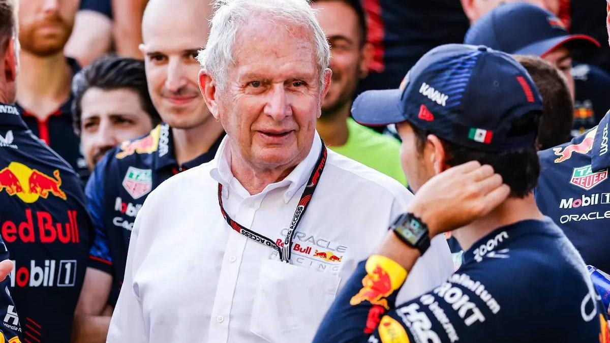 F1: Helmut Marko le mete miedo a Checo Pérez y revela al sustituto del mexicano en Red Bull