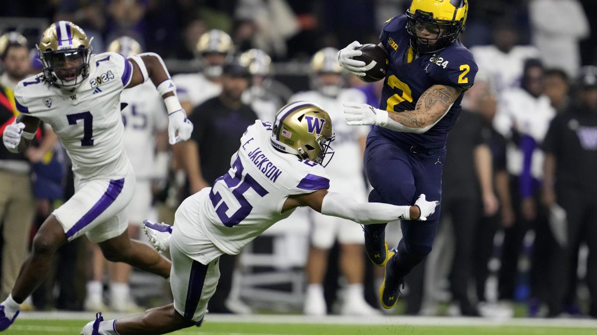 Michigan Wolverines vence a Washington Huskies por el Campeonato del College Football; resumen y mejores jugadas