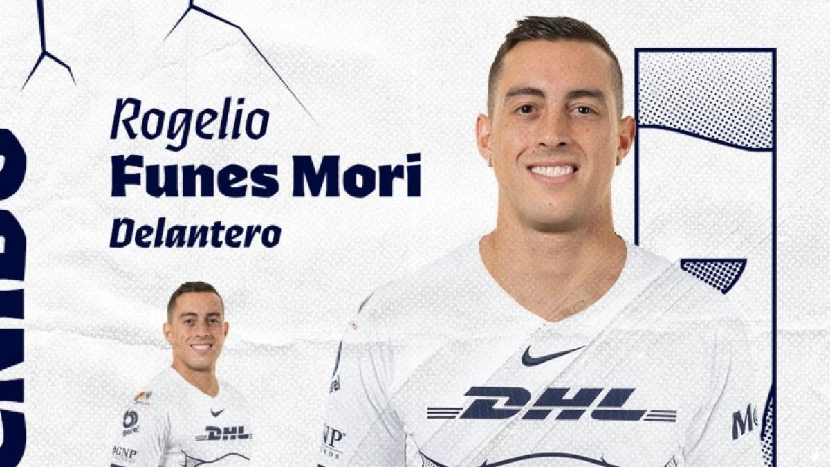 Liga MX: Pumas anuncia a Rogelio Funes Mori como su nuevo goleador para el Clausura 2024