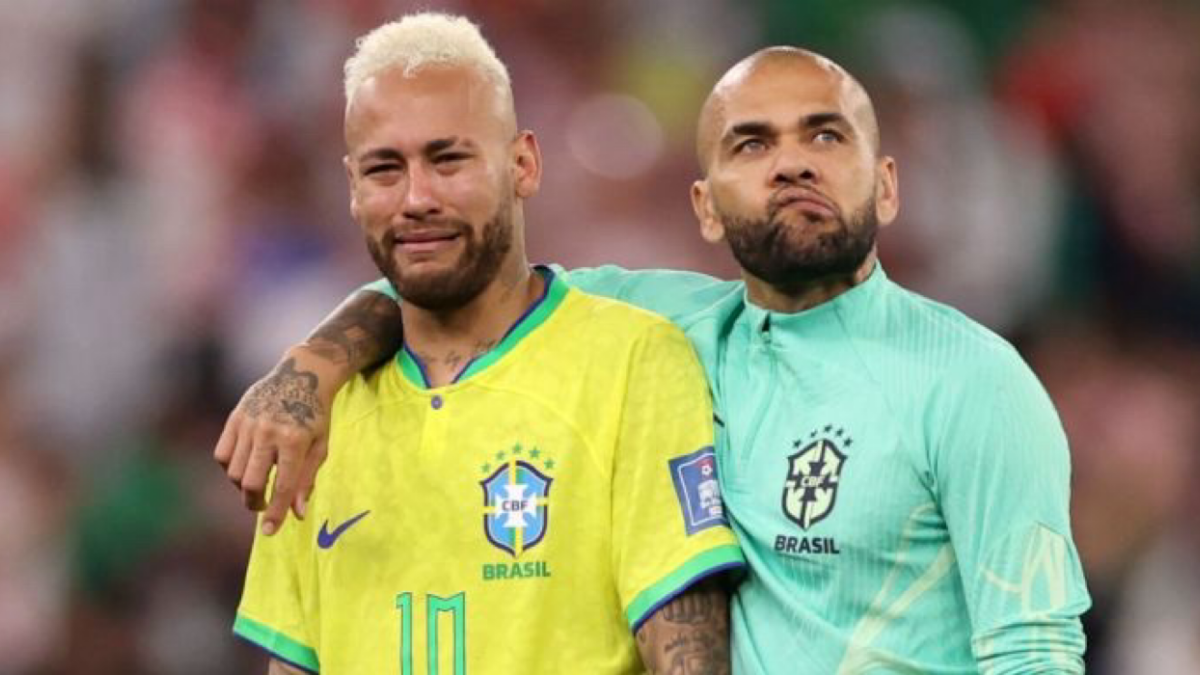 Neymar muestra su apoyo incondicional a Dani Alves con una fuerte suma de dinero