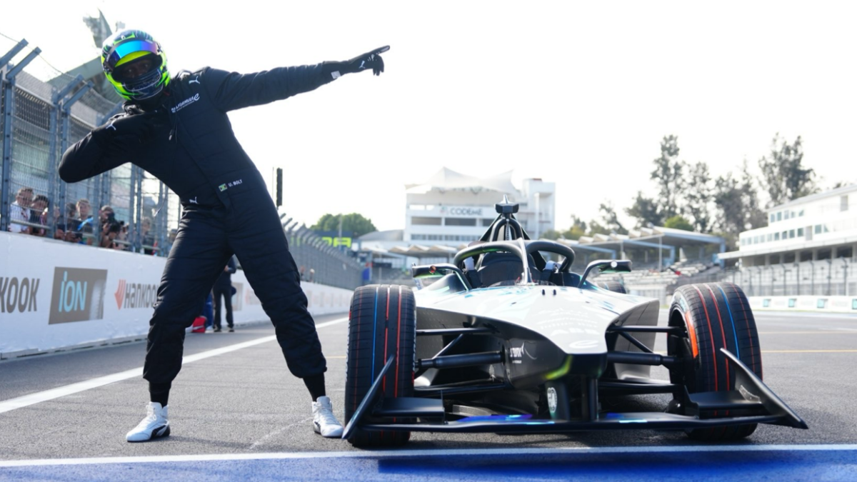 Fórmula E México 2024 | Usain Bolt, el piloto de lujo que abrió el e-Prix de la CDMX