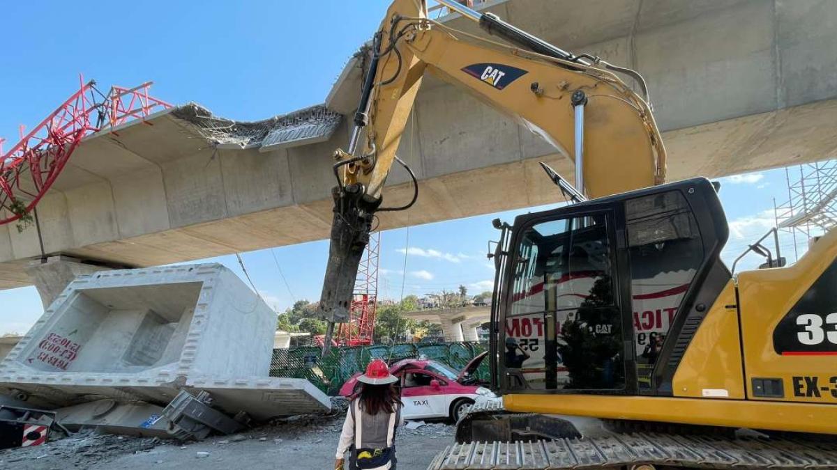 Tren Interurbano. ¿Qué provocó la caída del bloque de concreto?