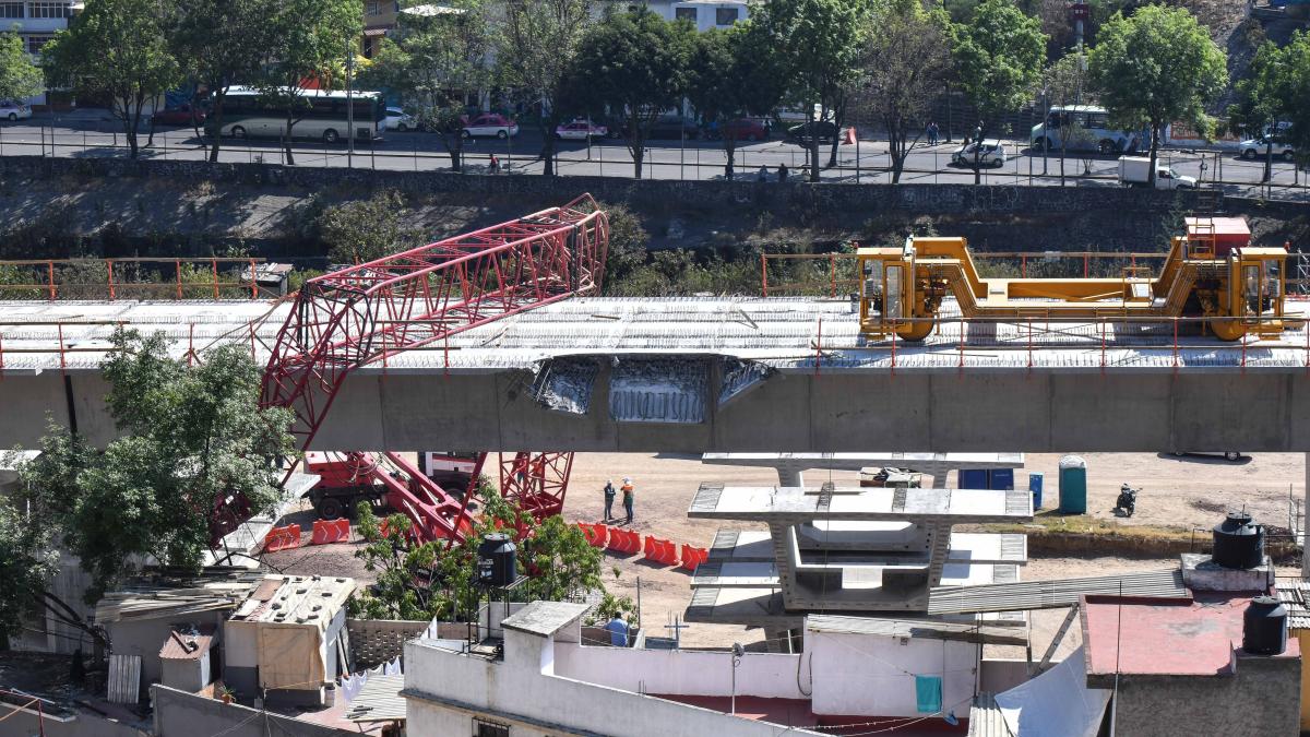 Accidente en obra de tren abre frente político