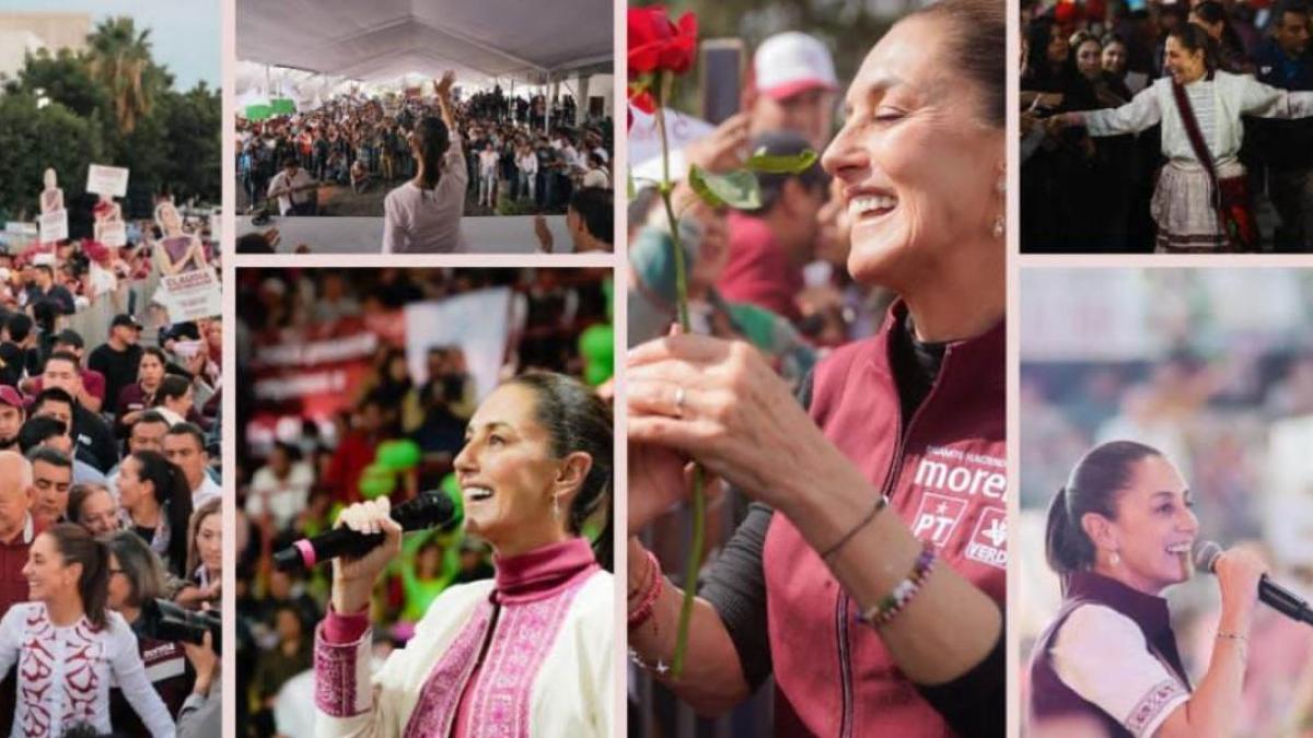 Claudia Sheinbaum se reunió con más de 800 mil personas durante su precampaña