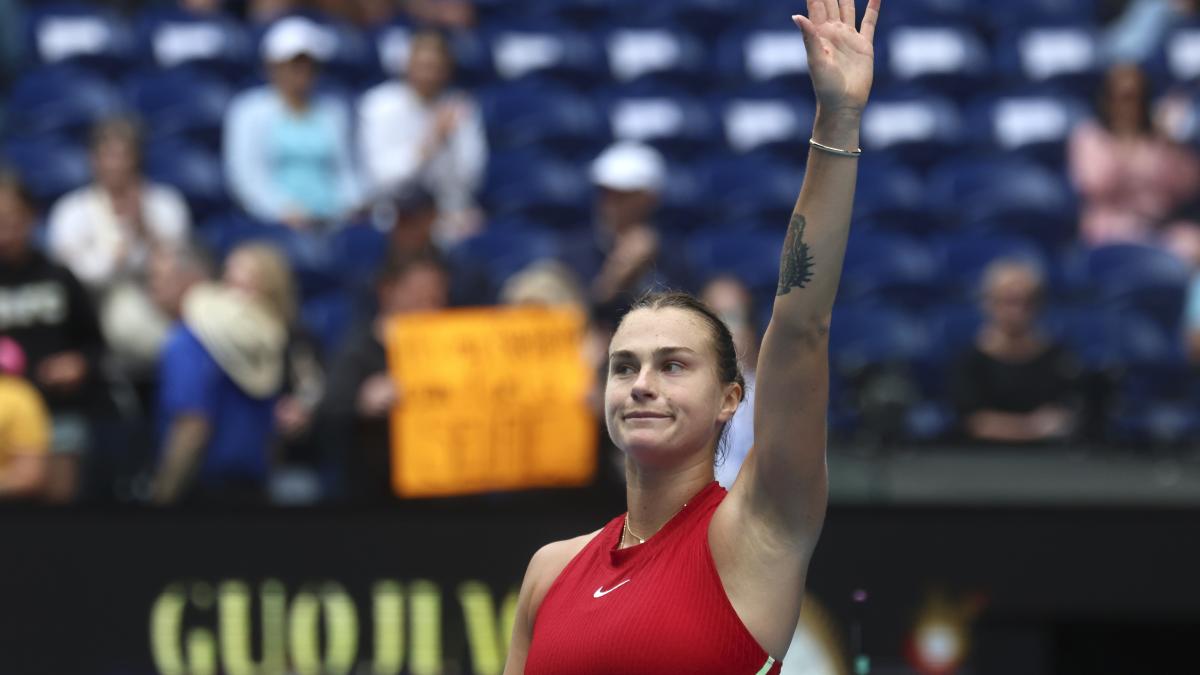 Abierto de Australia | La campeona defensora Aryna Sabalenka avanza tras derrotar a Tsurenko