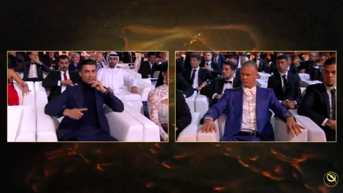 Cristiano Ronaldo tiene un gesto especial con Erling Haaland y Lionel Messi queda mal parado ante el mundo (VIDEO)