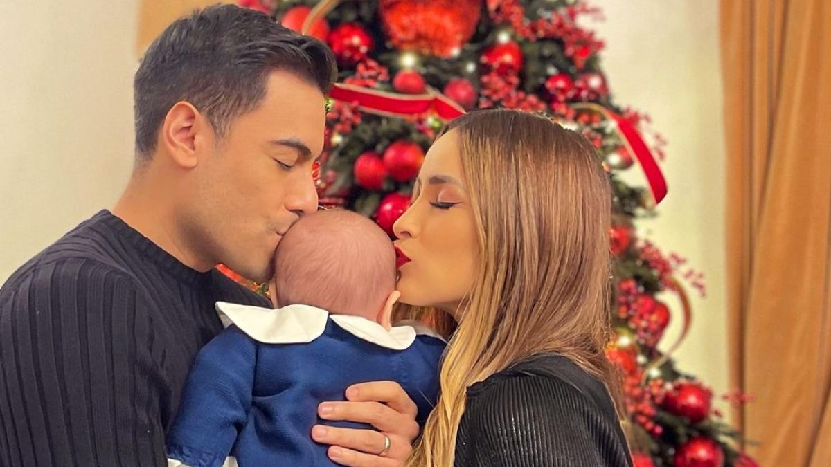 Carlos Rivera y Cynthia Rodríguez bautizan a su hijo León; así fue la celebración