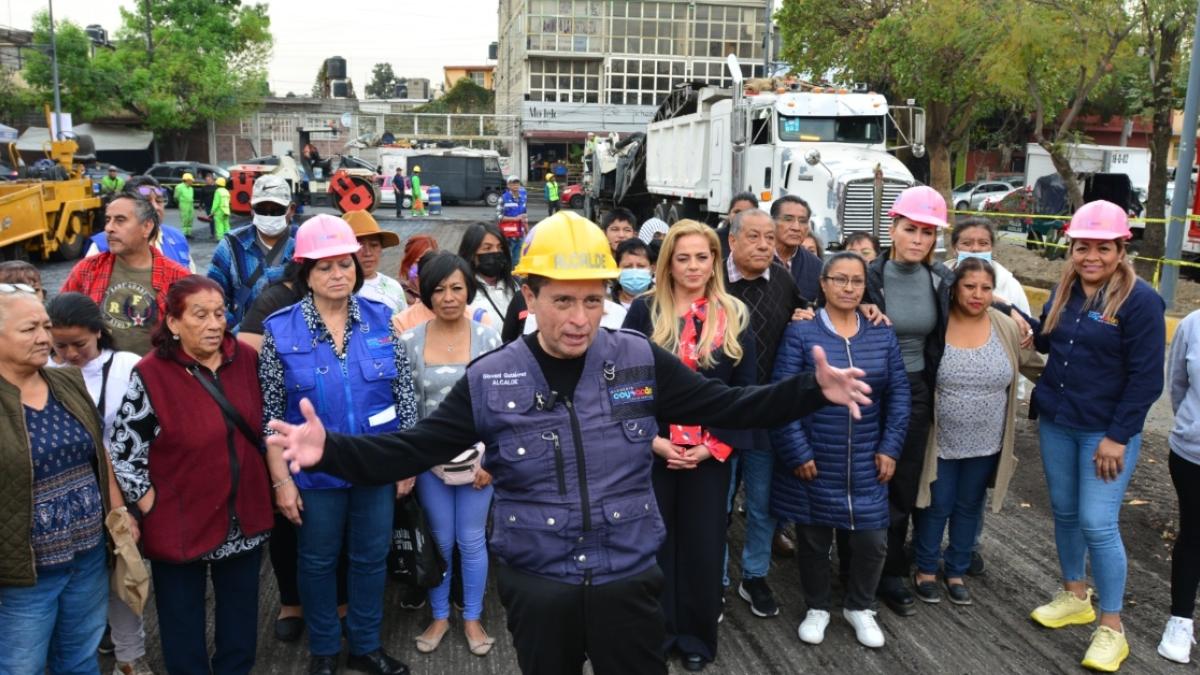 Inicia Coyoacán construcción de ciclopista y rehabilitación en Avenida Santa Úrsula