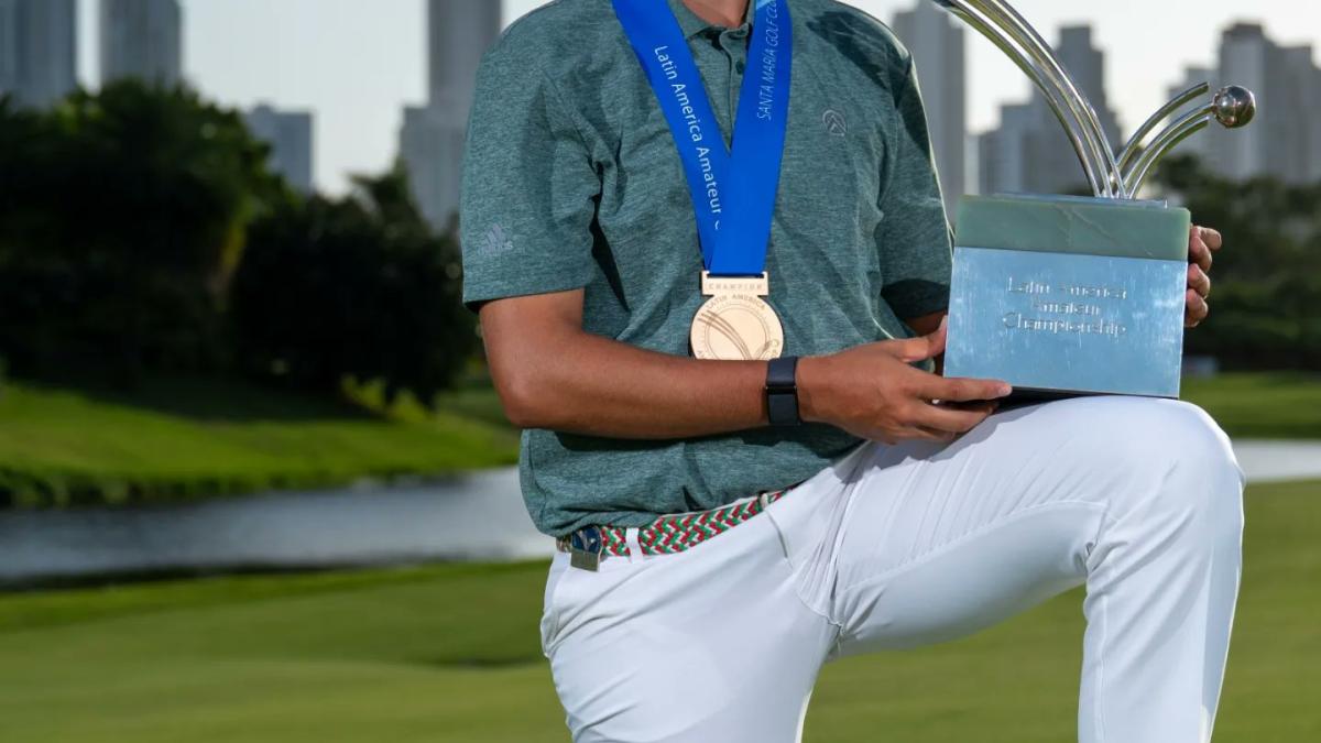 El mexicano Santiago de la Fuente conquista el Latin America Amateur Championship 2024