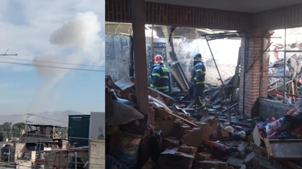 VIDEO | Fuerte explosión en taller de pirotecnia sacude San Andrés Mixquic, Tláhuac