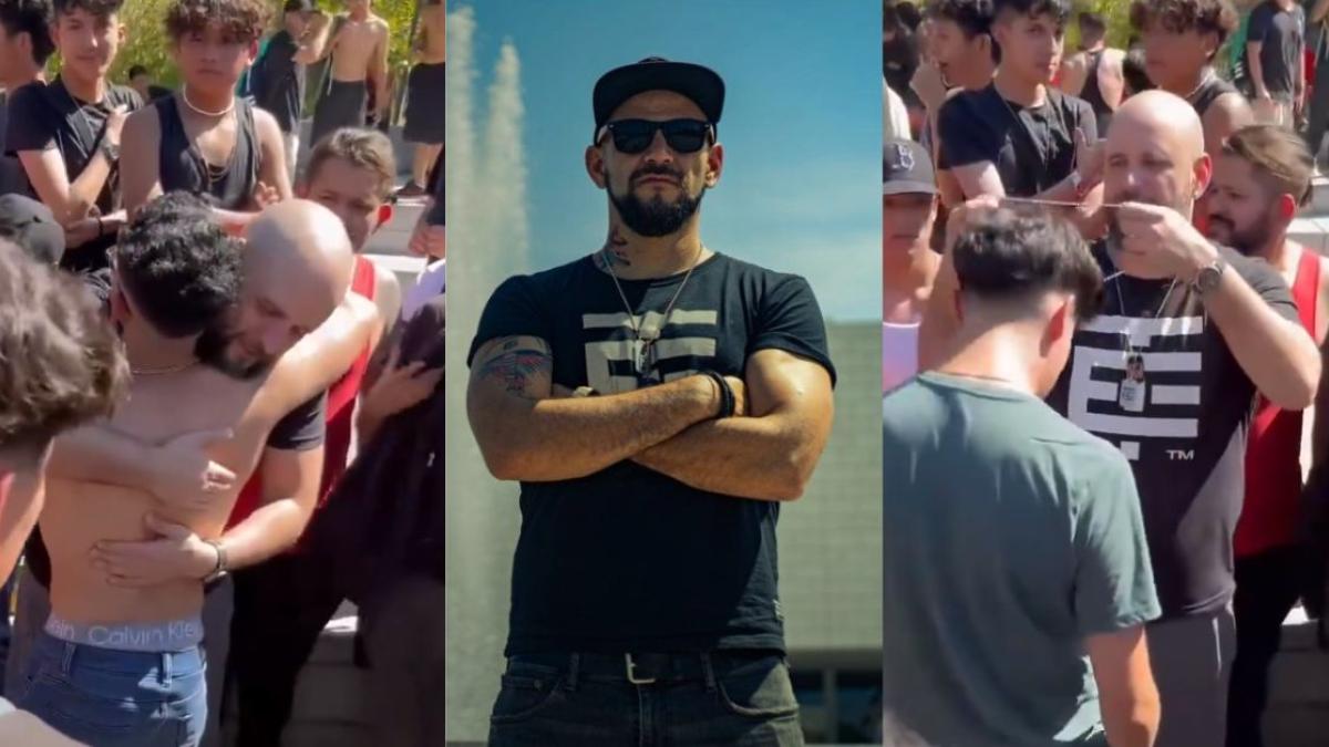 El Temach bautiza a sus seguidores en un ritual para "hombres alfa"; en redes señalan actitud de secta