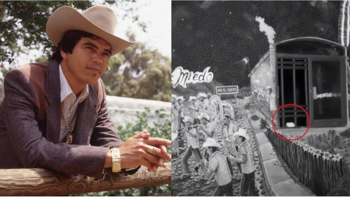 Captan siniestra sombra en la tumba de Chalino Sánchez ¿Es su espíritu? VIDEOS