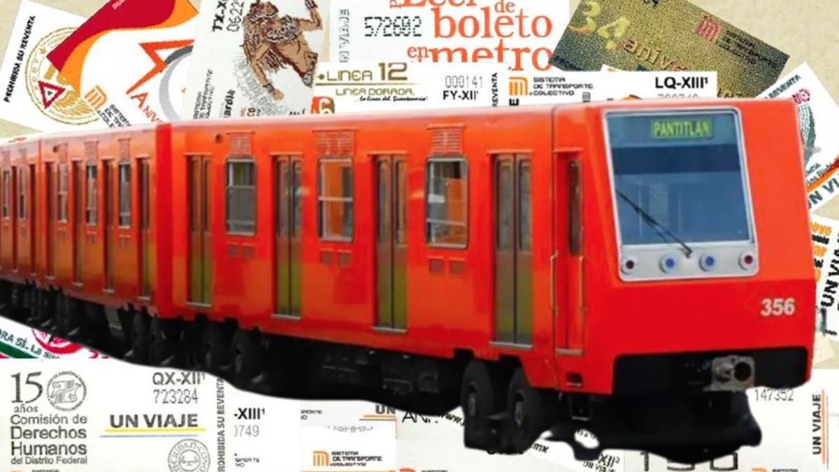 FOTOS | Estos son los boletos del Metro más recordados por sus diseños