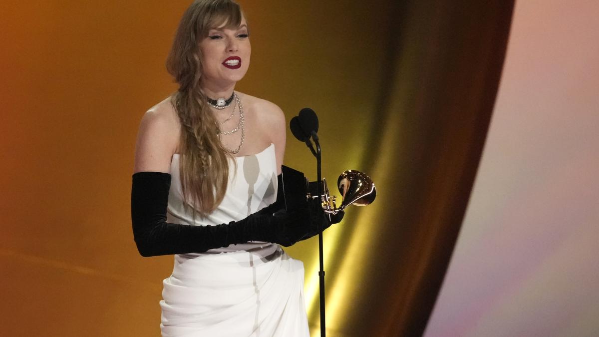 ¡Histórica! Taylor Swift es la única persona en ganar Álbum del Año en cuatro ocasiones en los Premios Grammy