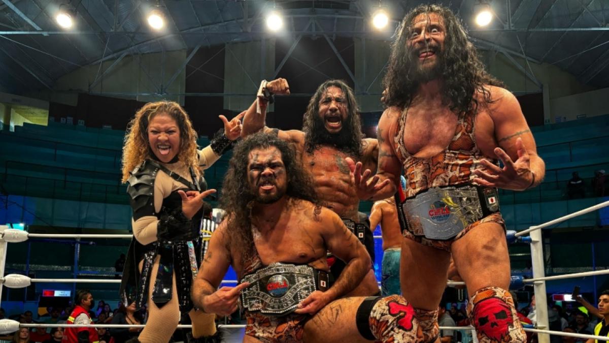 Lucha libre | Bárbaro Cavernario, Terrible y Dragón Rojo Jr. son los nuevos campeones mundiales de tercias del CMLL