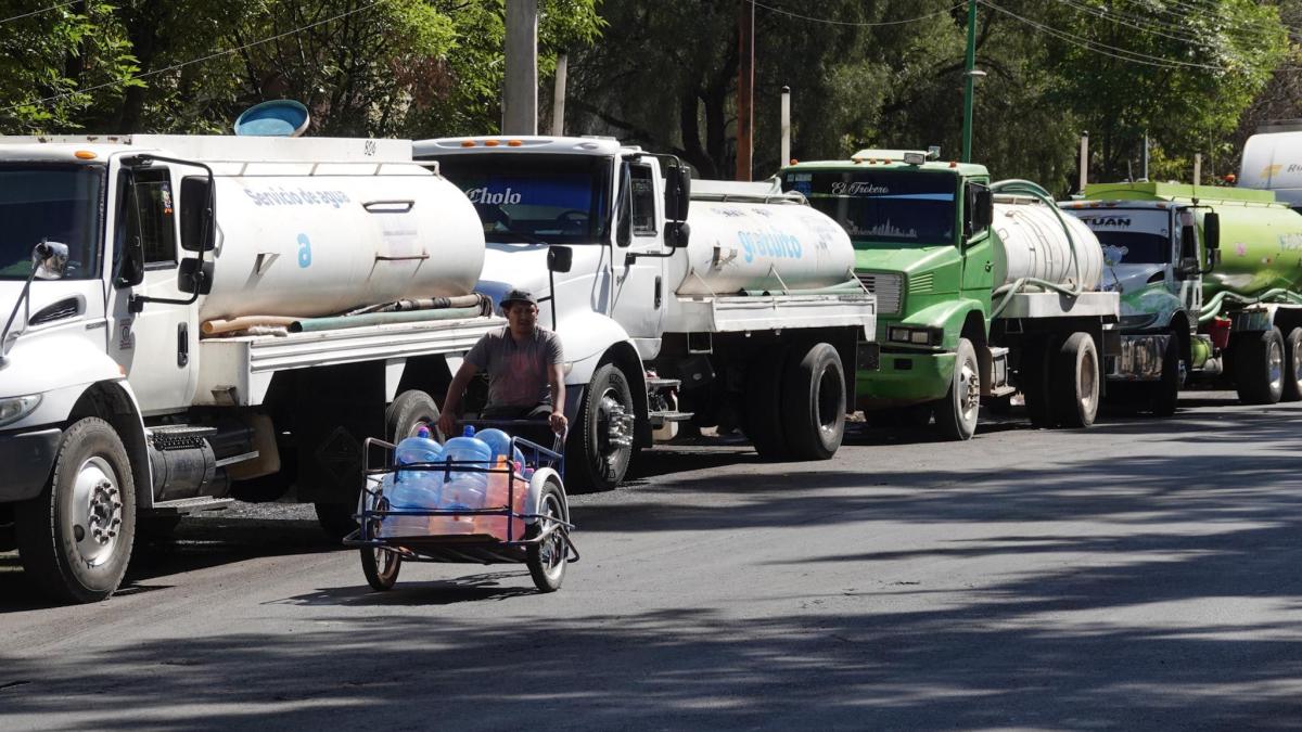 Crisis del agua pega al menos a 10 de las 16 alcaldías de CDMX