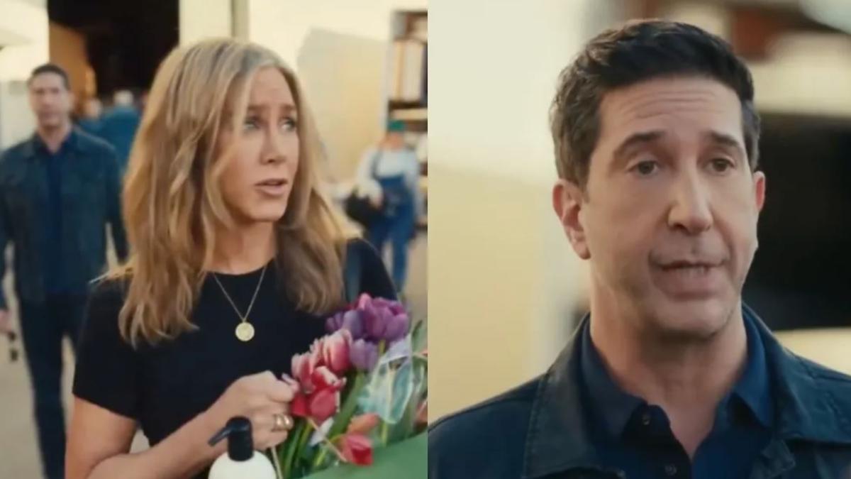 Jennifer Aniston y David Schwimmer, de Friends, vuelven a la TV en romántico comercial (VIDEO)