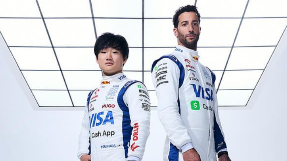 F1 | Visa Cash App RB presenta su nuevo auto para 2024 y se presumen como los más bonitos del año (VIDEO)