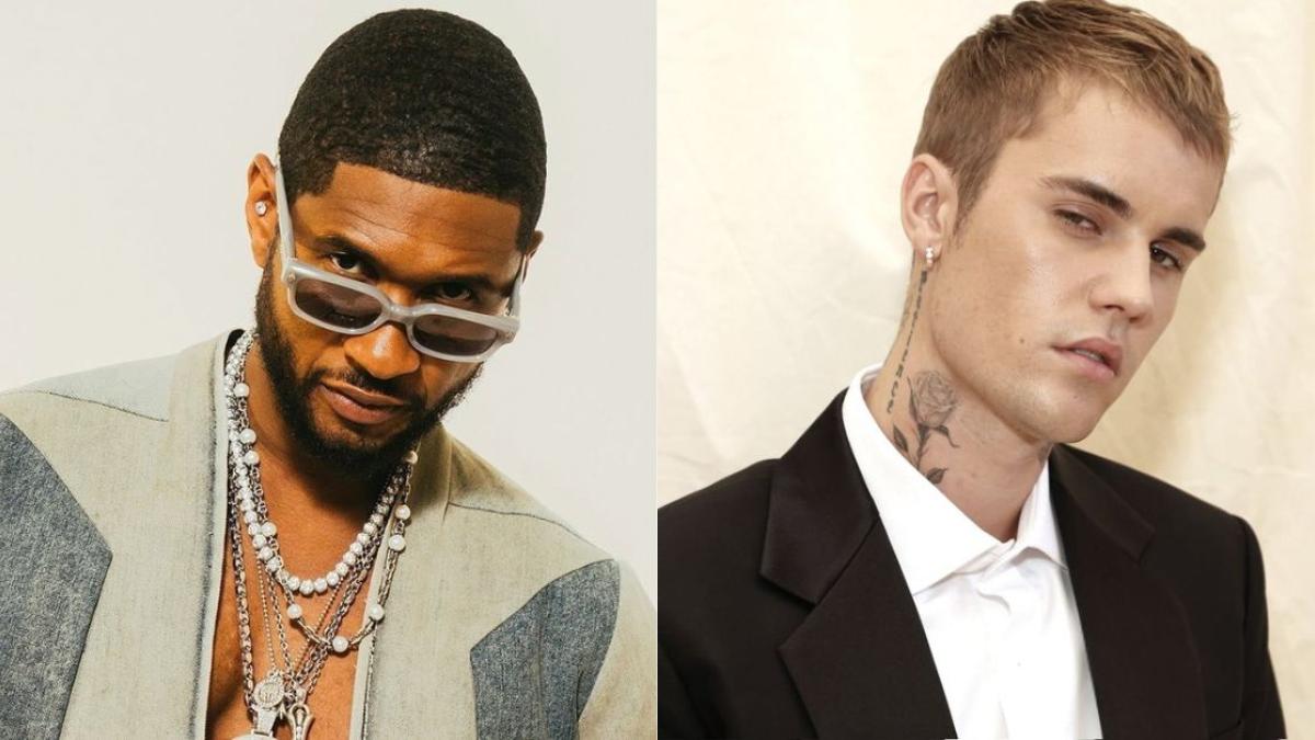 Reportan que Usher buscó a Justin Bieber para el show de medio tiempo del Super Bowl XVLIII