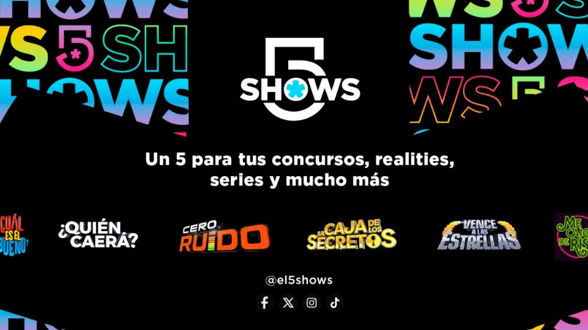 Canal 5 se renueva, estrenará cuatro formatos de concurso y dos temporadas de emisiones exitosas