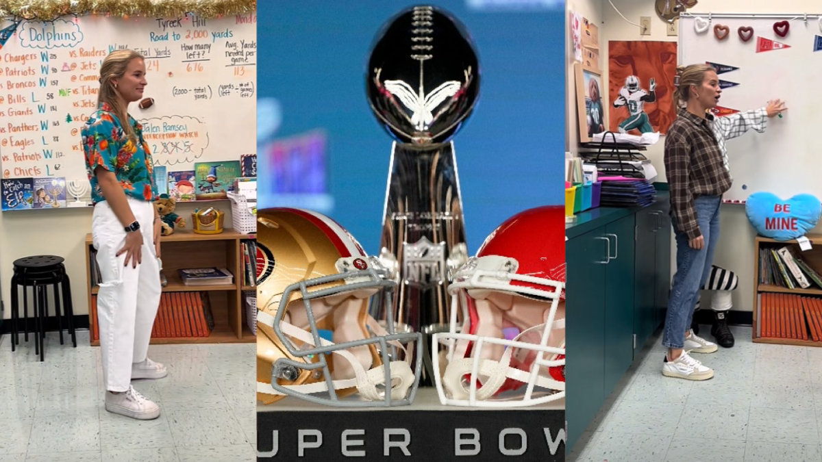 Super Bowl LVIII | NFL le da a maestra el obsequio de su vida por enseñar matemáticas con futbol americano (VIDEO)