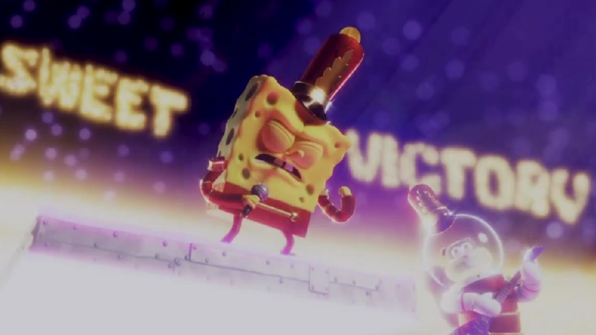 Así fue el impresionante show de Bob Esponja con "Sweet Victory" en el Super Bowl 2024 | VIDEO