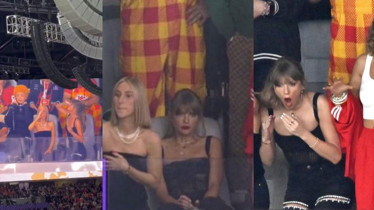 Taylor Swift en el Super Bowl LVIII: Sus divertidas reacciones en el juego | FOTOS