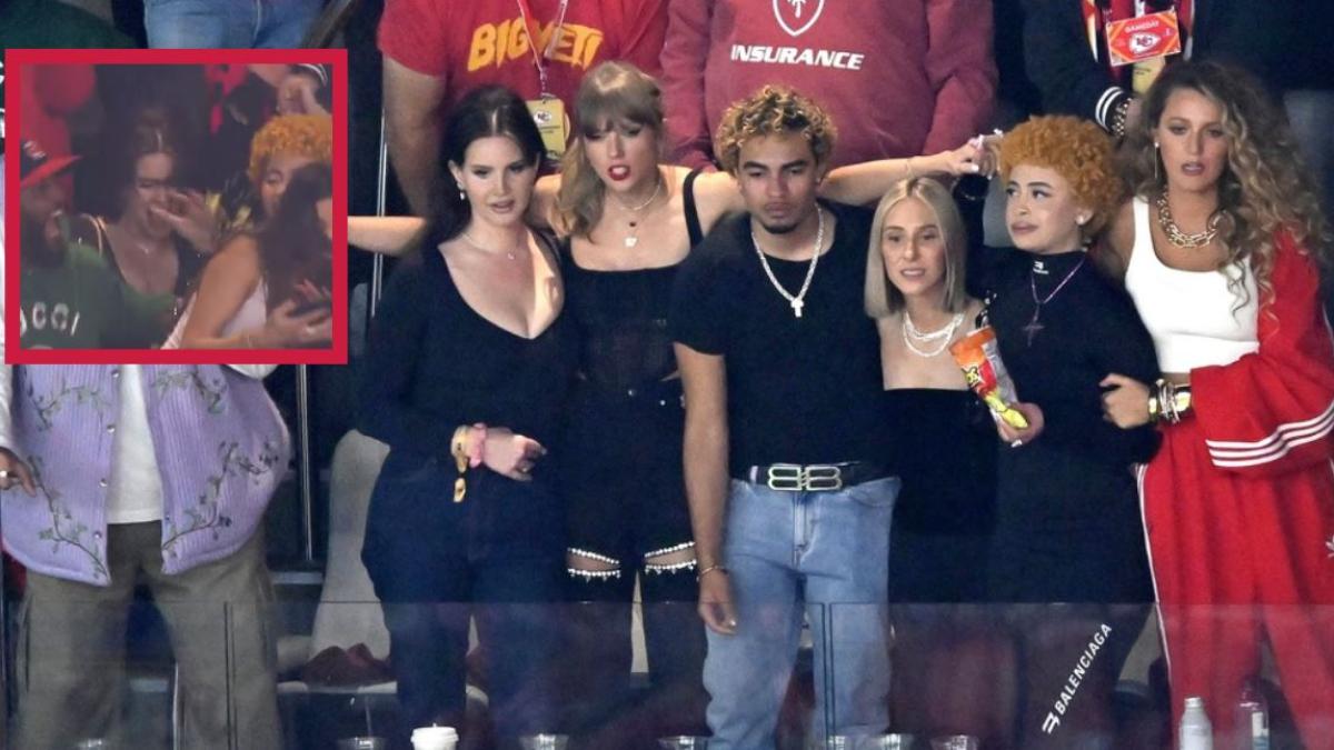 Tiran y aplastan a Lana del Rey por efusivo festejo de Taylor Swift en el Super Bowl | MEMES