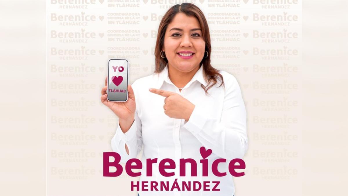 ¿Quién es Berenice Hernández, candidata a Tláhuac por parte de Morena?