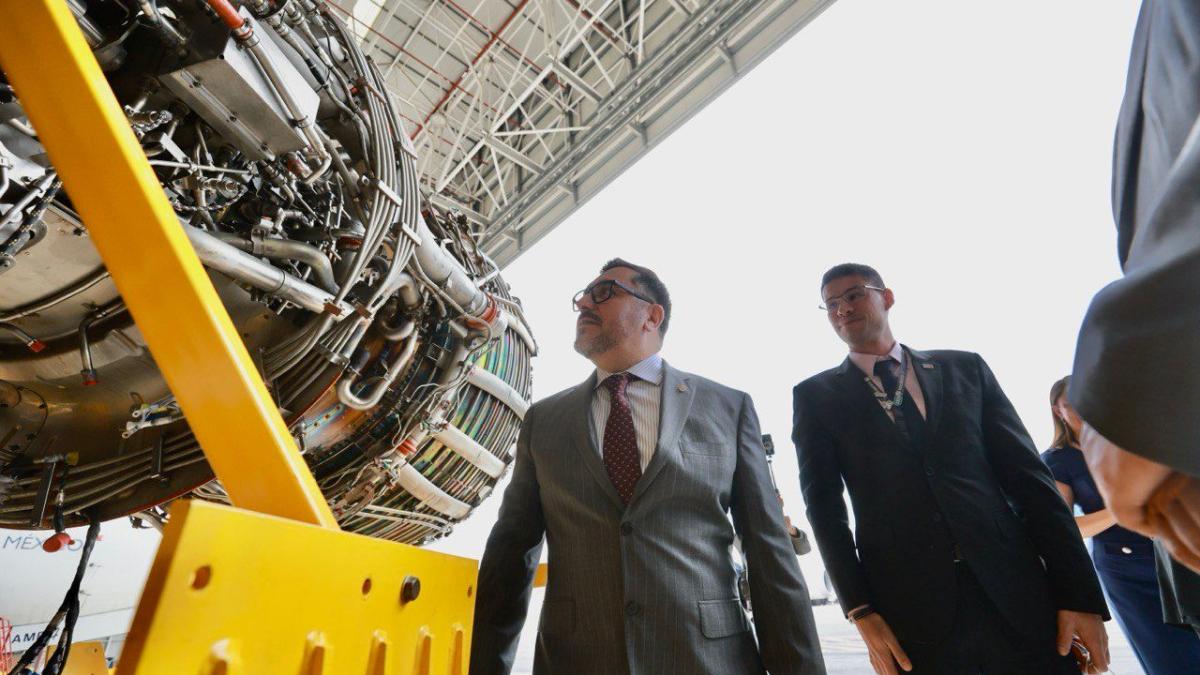 Aeroméxico y Mapfre donan motor al Instituto Politécnico Nacional