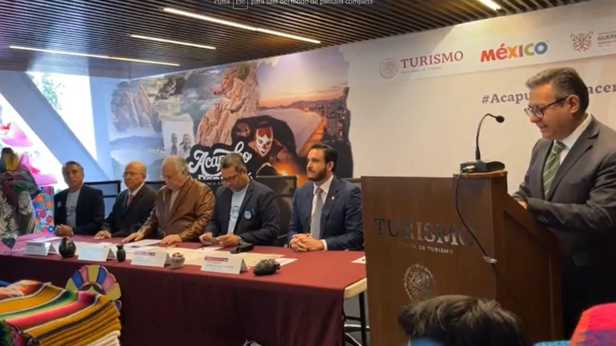 Acapulco listo para eventos de talla internacional, afirma Secretario de Turismo