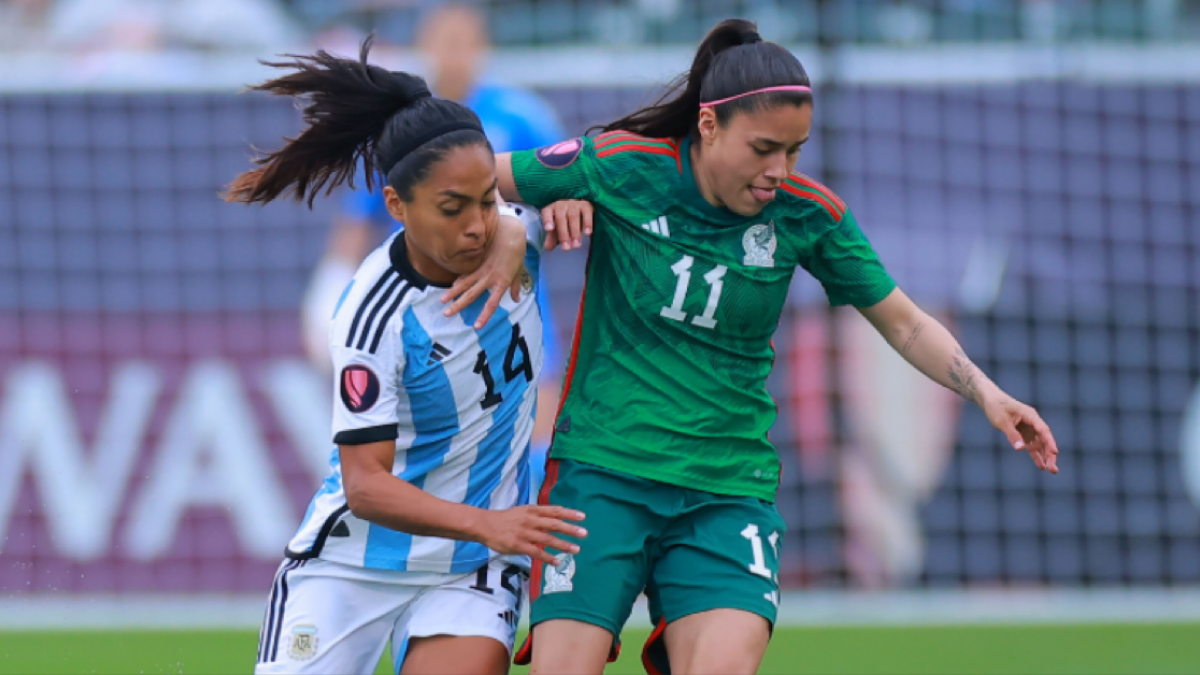 Copa Oro Femenil | México vs Argentina; resumen, goles y ganador del primer partido de la Fase de grupos (Video)