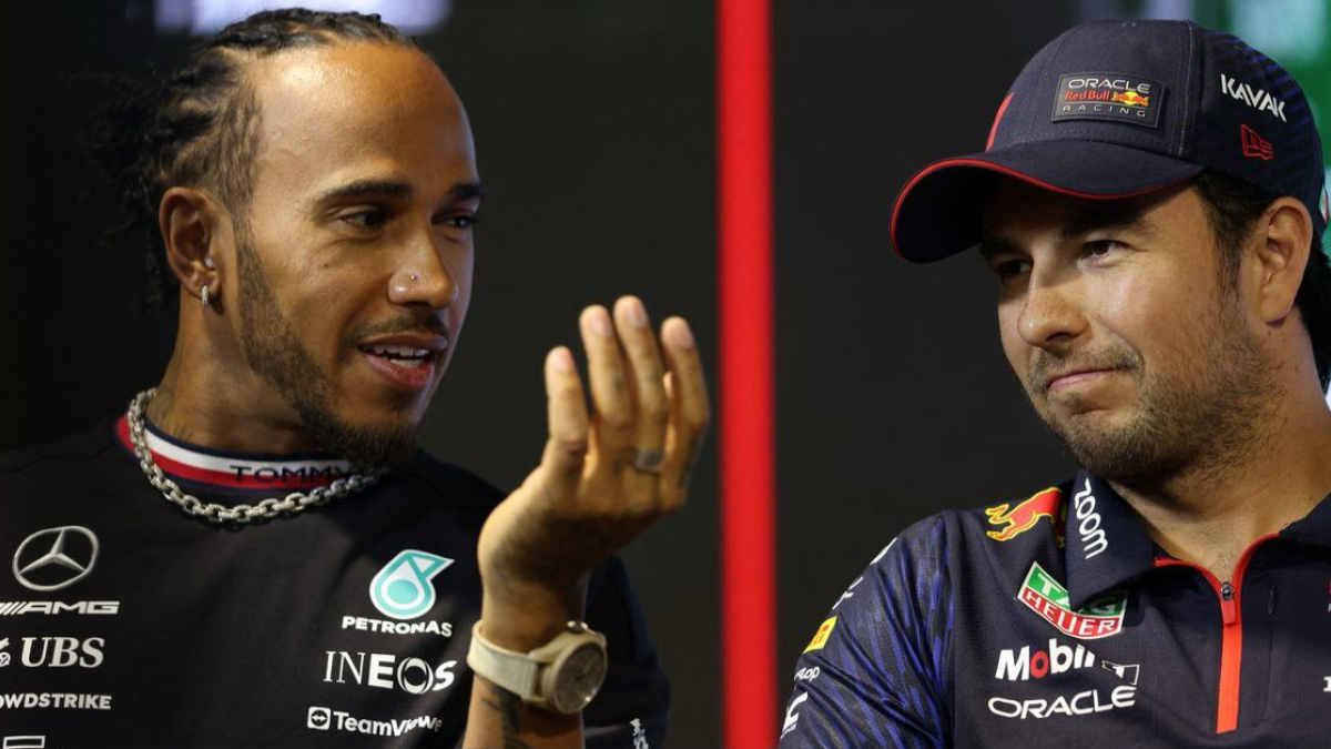 F1 | Checo Pérez quiere ver el mundo arder y revela el propósito de Lewis Hamilton con Ferrari