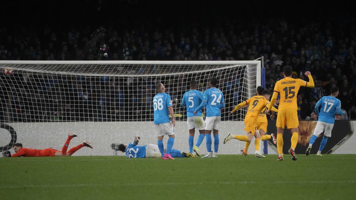 Champions League | Resúmenes y goles de los juegos Napoli vs Barcelona y Porto vs Arsenal